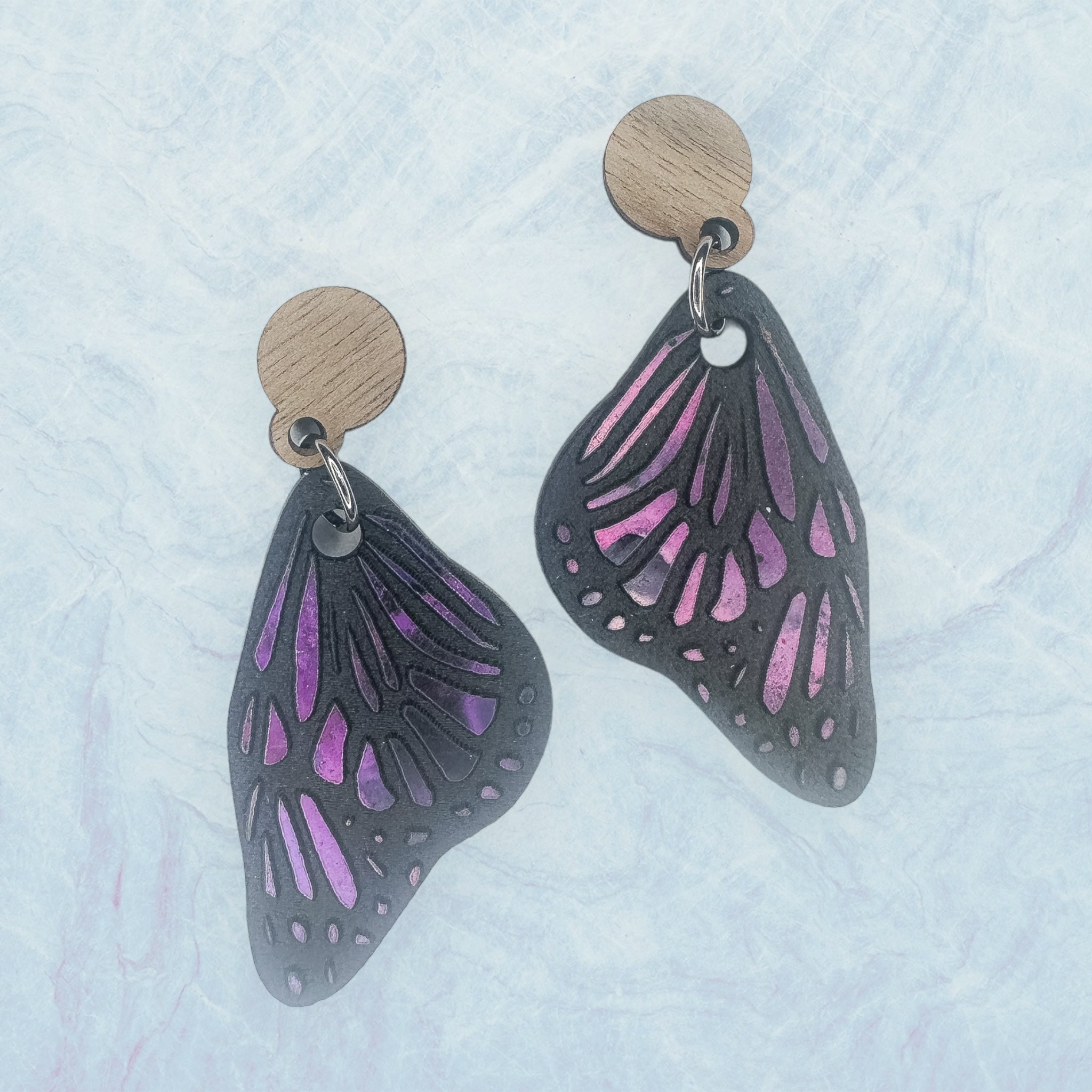 Butterfly Wings - Acrylic | OOAK | Flash Toppers