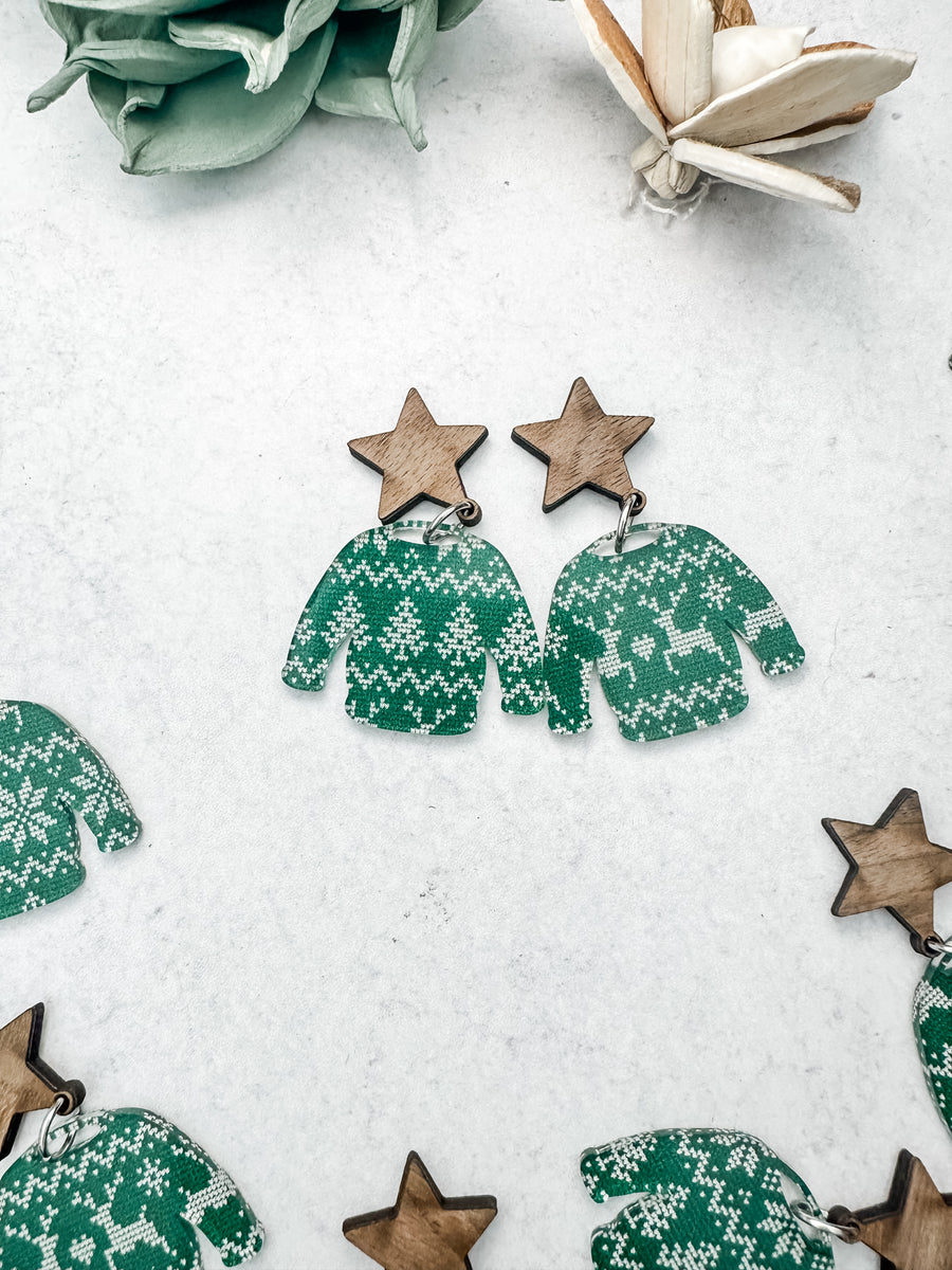 Ugly Sweaters | Few of a Kind | Earrings or Flash Toppers