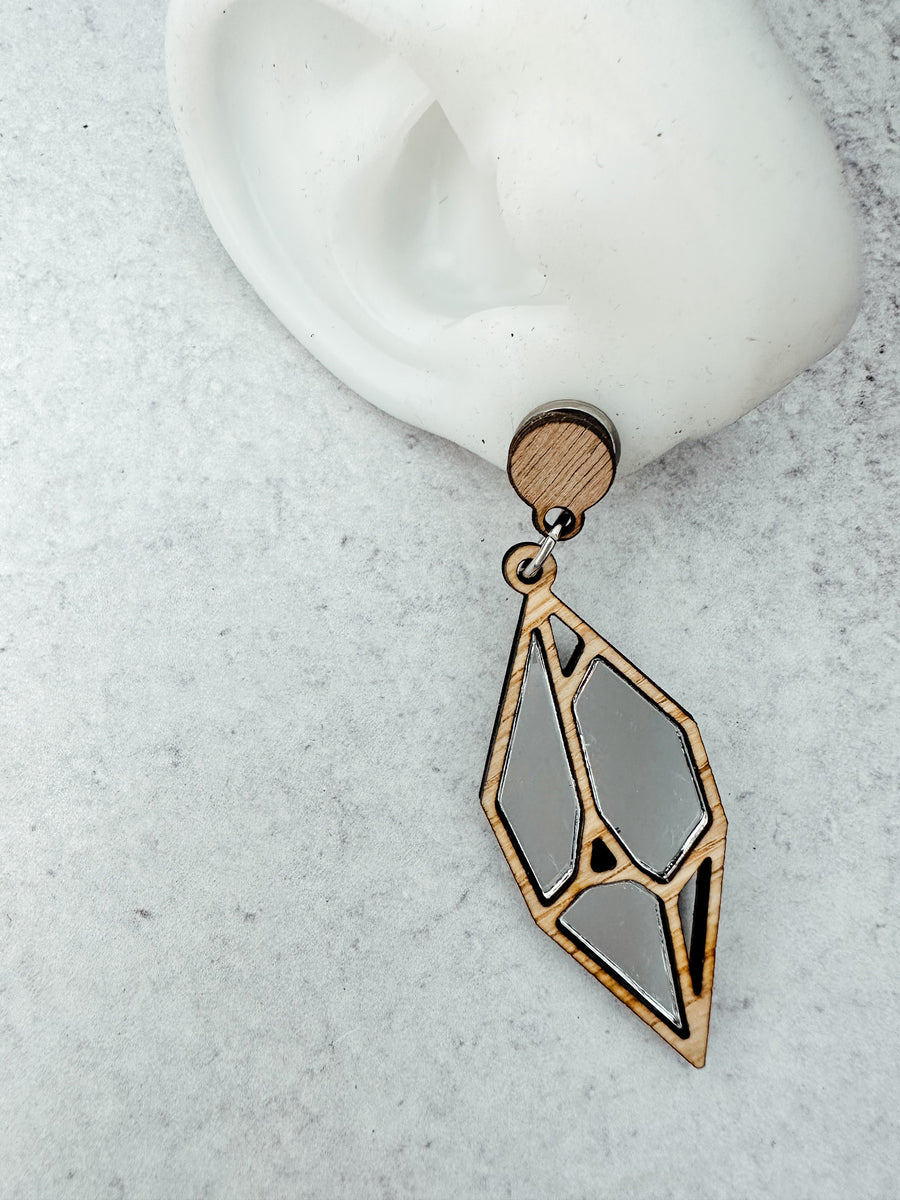 Mirror & Crystal Flash Topper ⚡️🧲 add-on for studs