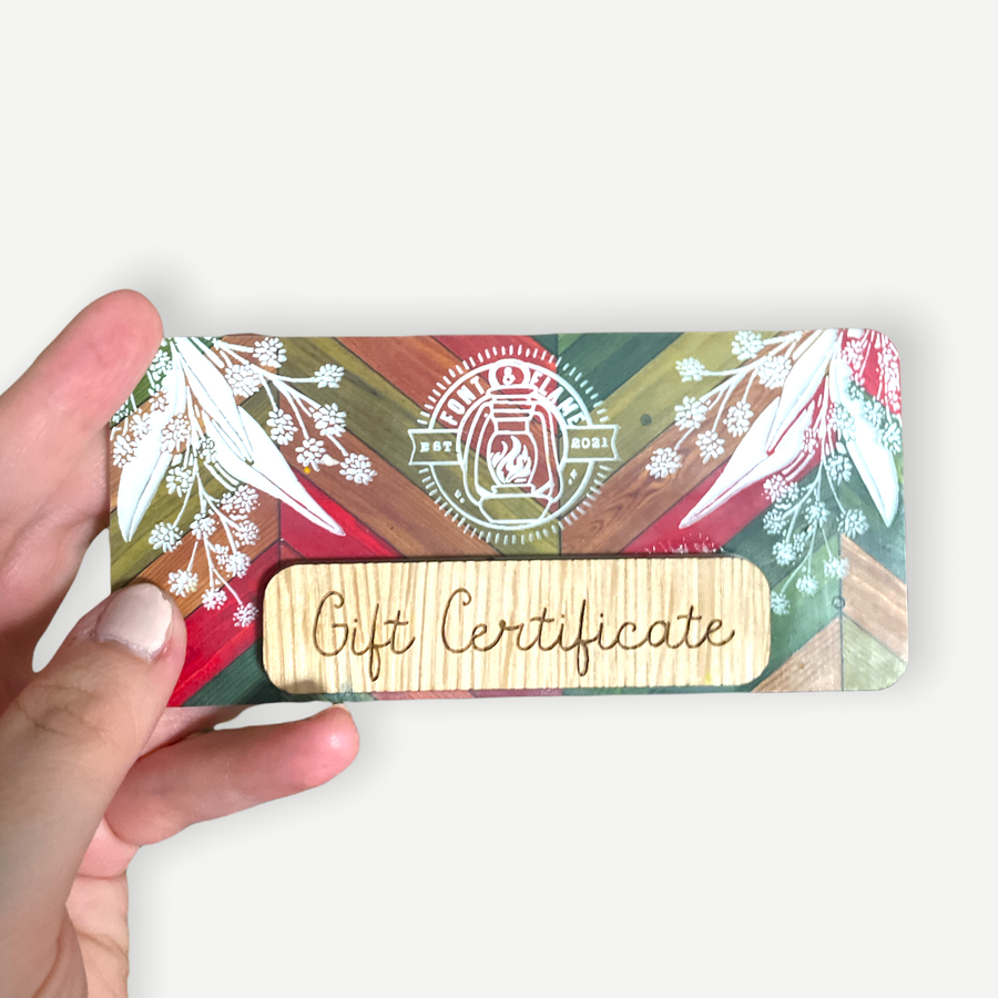 F+F Gift Certificate